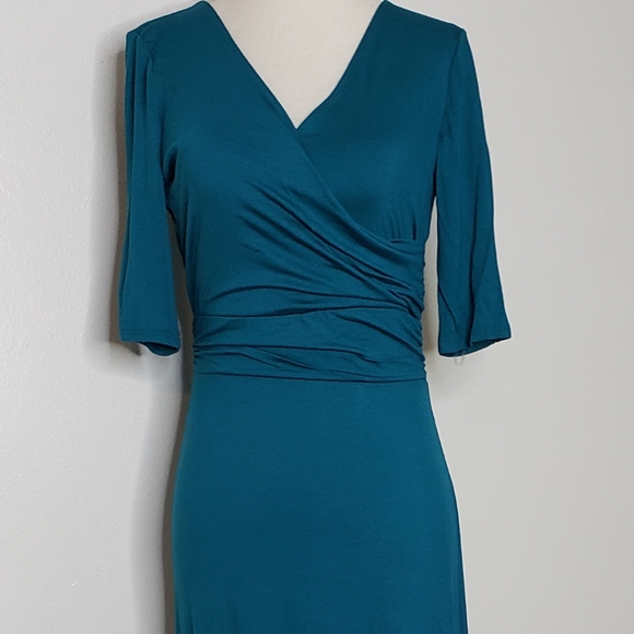 New Gilli Boutique Teal Maxi Dress Tall - Picture 2 of 10